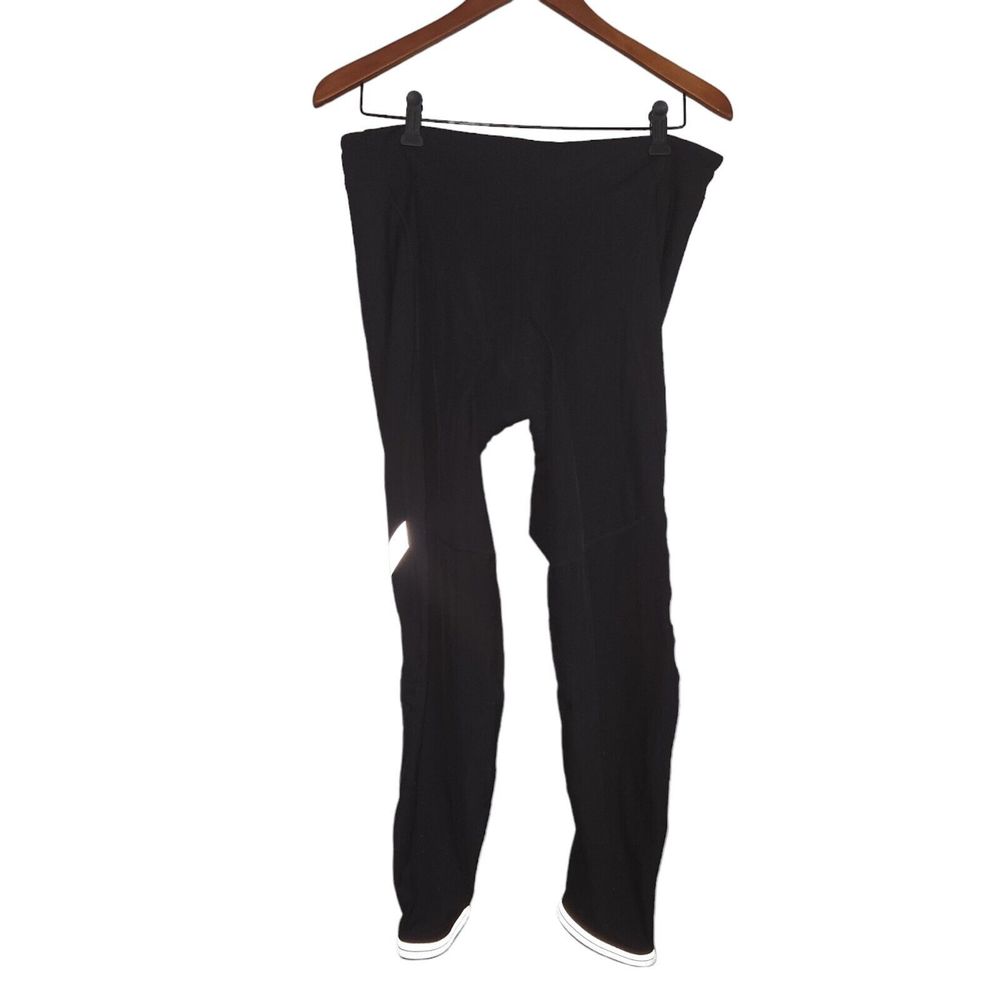 REI Co-op Cycling Pants Padded‎ Black Capri Compression Stretch Women's Size XL